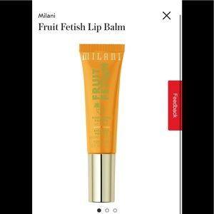 Milani fruit fetish lip balm( pineapple papaya )